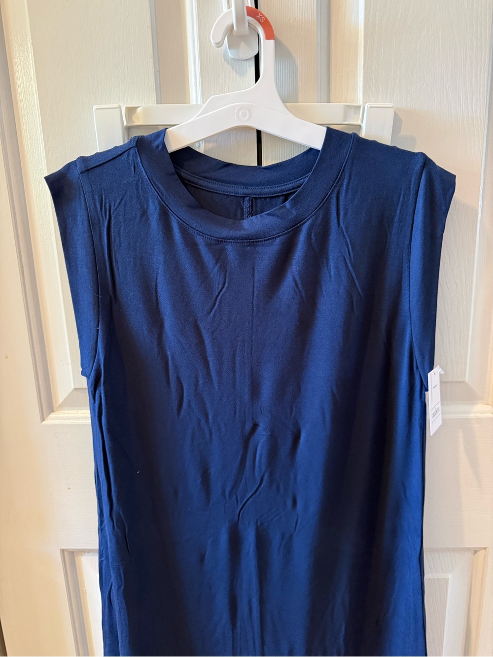 Auden Cloud Knit Womens tank night dress sleepwear Size XS NWT Blue - Picture 3 of 12